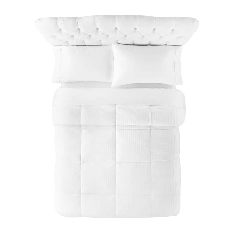 Eddie Bauer Oversized All Seasons Down Alternative Comforter Duvet Insert
