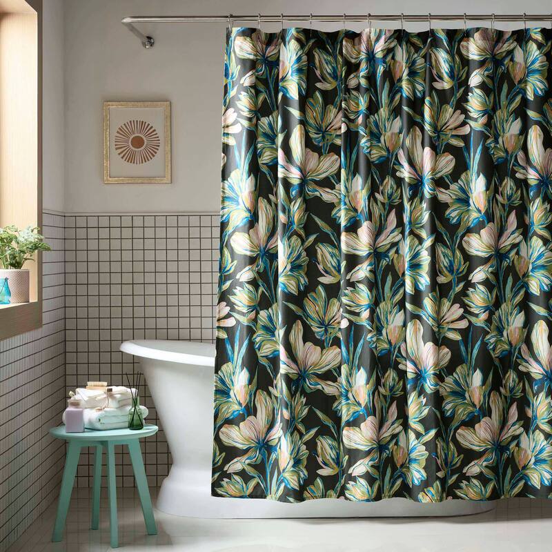Martex Expression Lordes Microfiber Shower Curtain