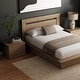 preview thumbnail 33 of 34, Malibu 4-Piece Bedroom Set with Bed, Headboard, and 2 Nightstands