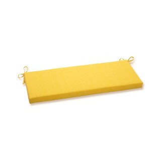 Pillow Perfect Outdoor Yellow Bench Cushion - Bed Bath & Beyond - 8913492