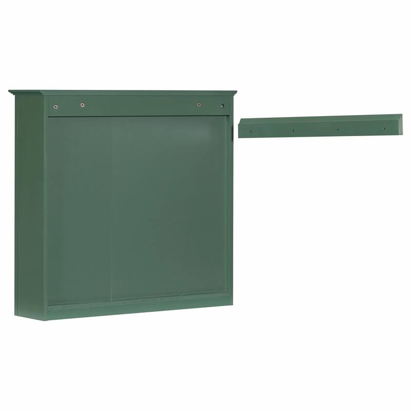 30'' x 28'' Modern Wall Mounted Bathroom Storage Cabinet with Mirror