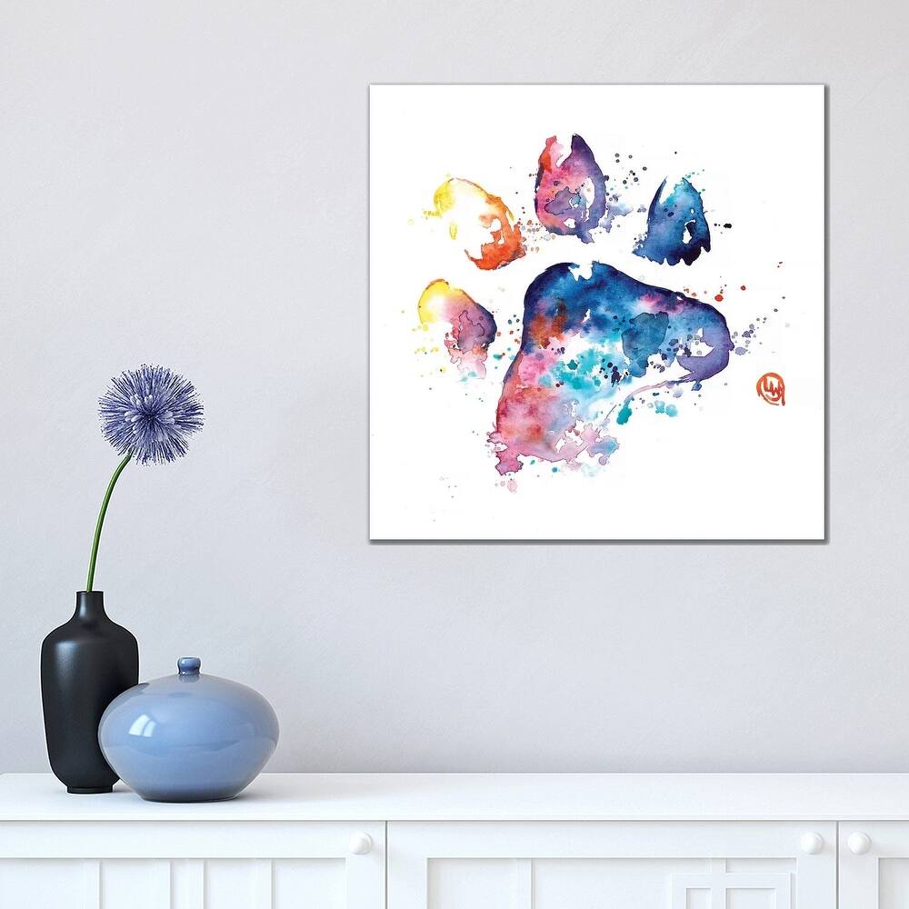 iCanvas "A Paw To Remember" by Lisa Whitehouse Canvas Print