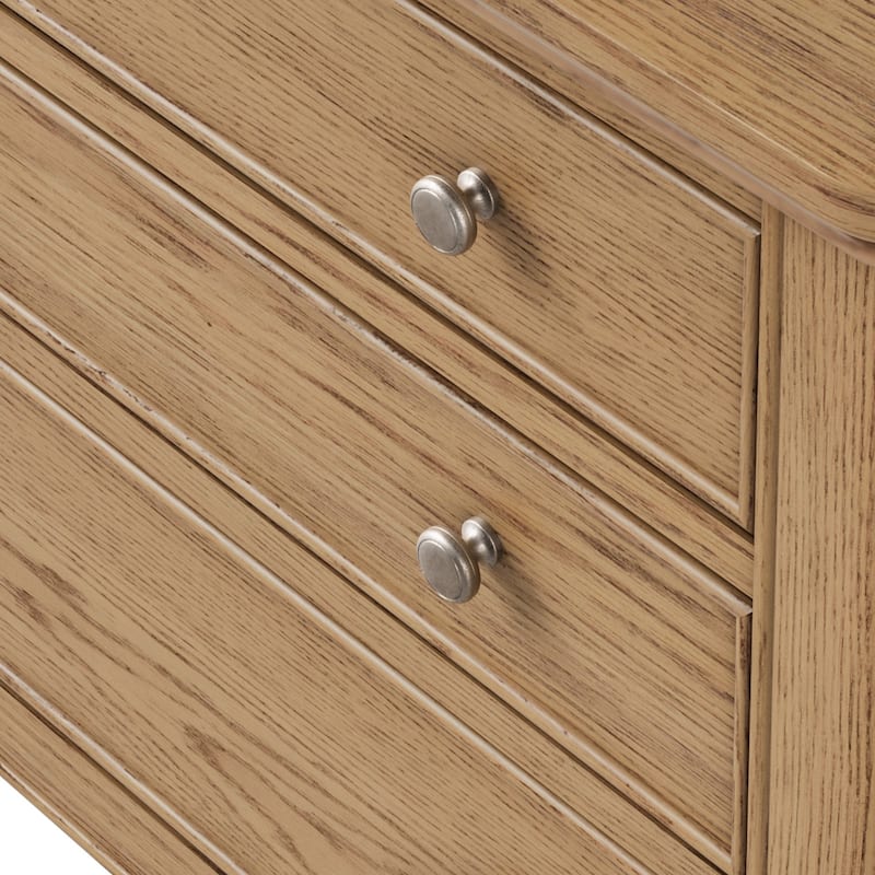 Mid-century Modern Nightstand with Drawers