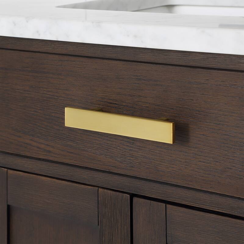 Chestnut 48" Single Bathroom Vanity Vanity with Mirror(s) and Faucet(s)