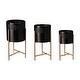 preview thumbnail 19 of 20, Glitzhome Modern Metal 3-piece Plant Stand Set