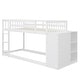 preview thumbnail 11 of 50, Twin over Twin Bunk Bed with 4 Drawers and 3 Shelves