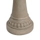 preview thumbnail 3 of 8, Tucson Zinc Birdbath - 17" x 21"