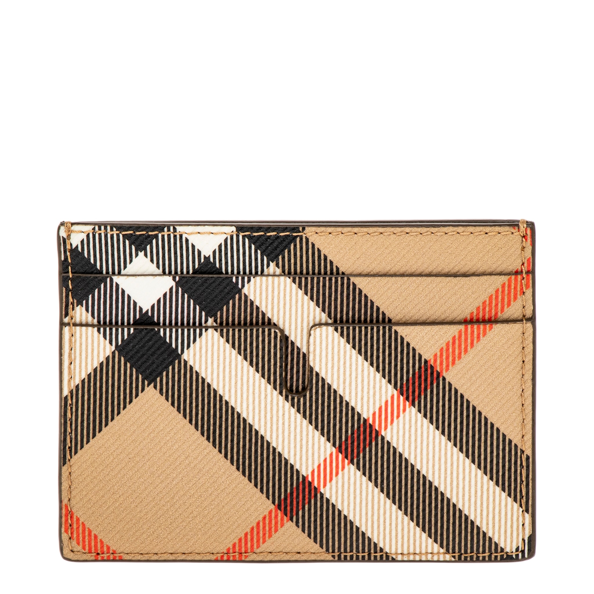 Burberry Check Card Case - Overstock - 42810291