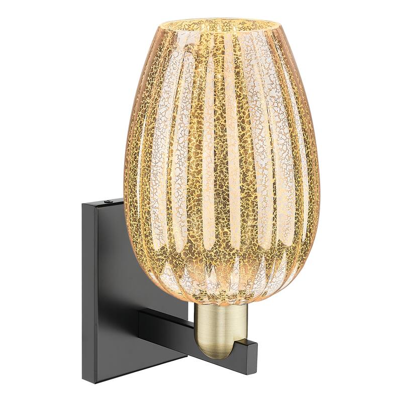 Innovations Lighting Downtown Urban - Preston - 1 Light 6" Flute Shade Wall-mounted Sconce