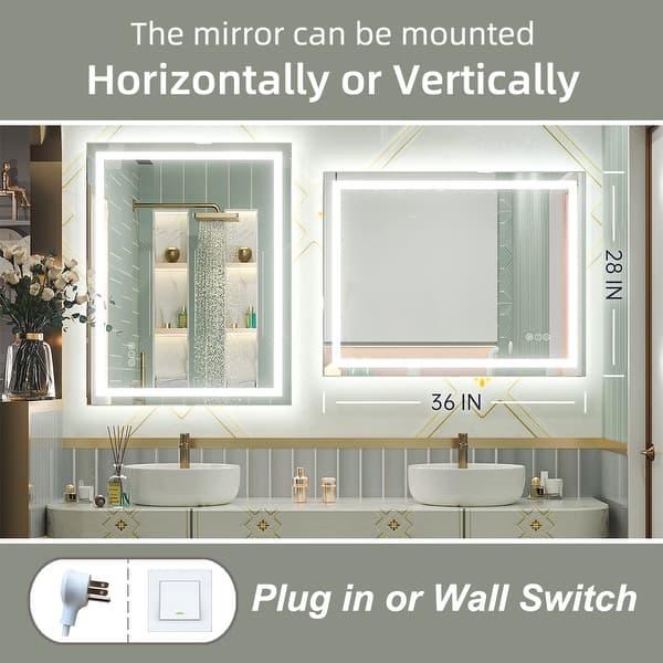 Glass mirror, wall mount, vertical, 28 Glass mirror, wall mount, vertical, 28