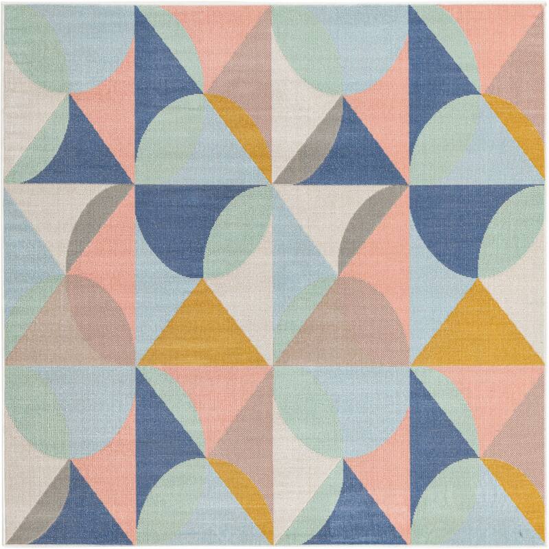 Contemporary Heloise Collection Area Rug