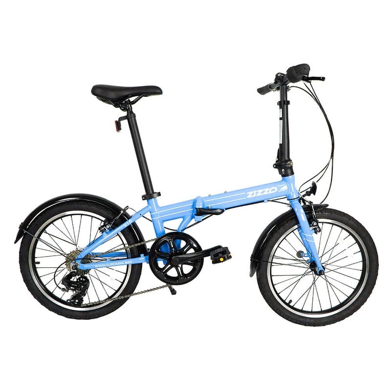 Zizzo Via 7-speed Aluminum Folding Bicycle