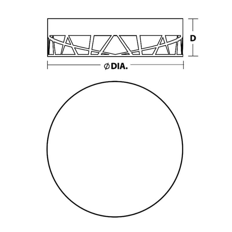 Boon 12-inch LED Flush Mount