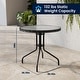 preview thumbnail 11 of 34, 3-piece Outdoor Table/Chair Set - 28.75"W x 28.75"D x 28"H