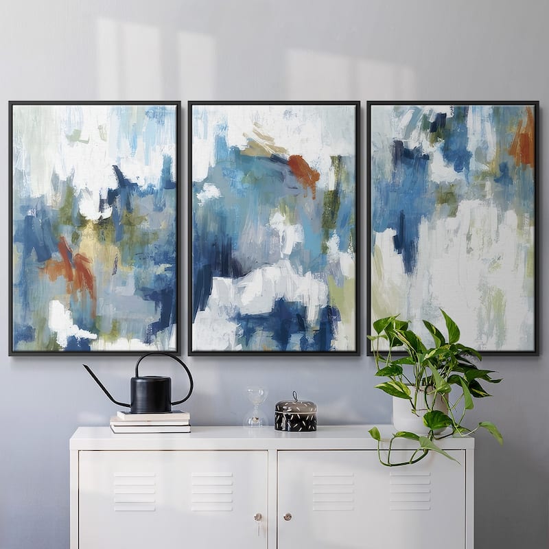Color Falls - Multi Piece Framed Canvas
