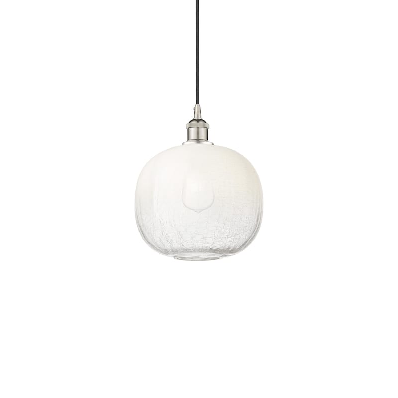 Innovations Lighting 616-1P-12-11 Brookhaven Sphere Pendant Brookhaven - Polished Nickel / Opal