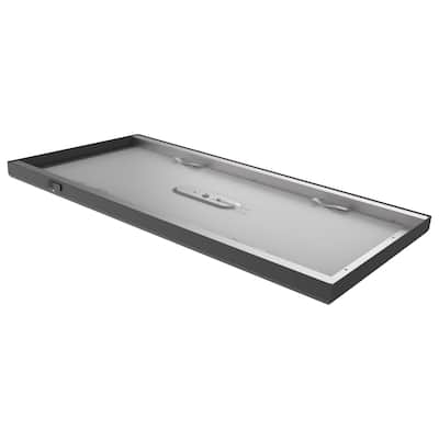 Blink Pro Plus 24W 12 in. x 24 in. Surface Mount LED CCT Selectable 90 CRI Black Finish 120/277V Rectangular Shape