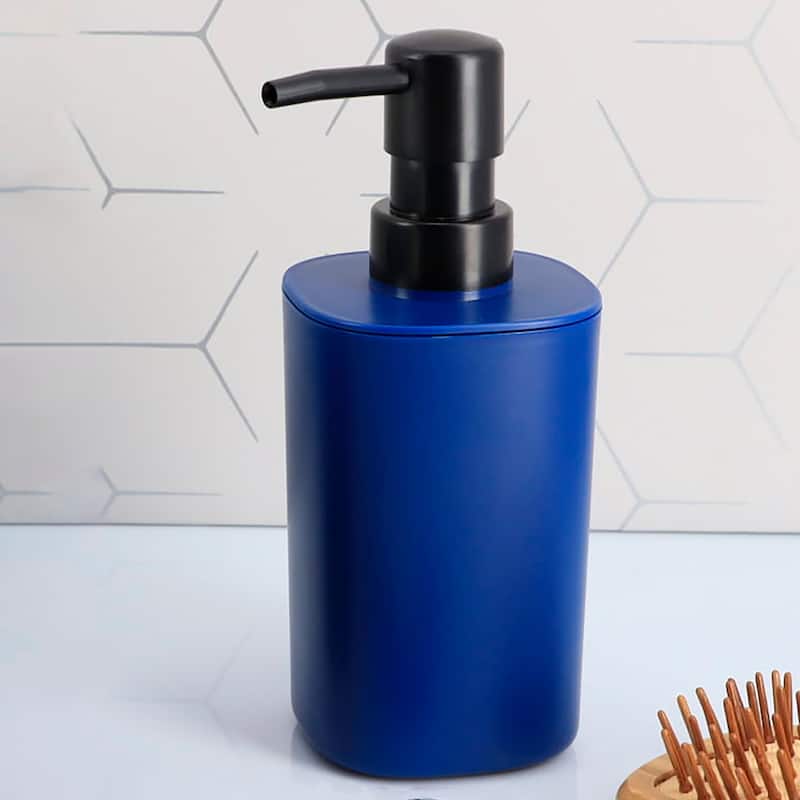 Bathroom Set - Includes Tumbler, Soap Dispenser and Soap Dish - Set of 3 Accessories