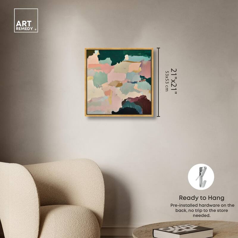 Brushed Beauty II Canvas by Art Remedy