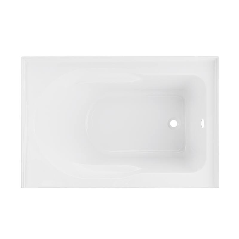 Dieppe 54'' X 30 Bathtub With Apron Right Hand Drain In White - 31.5x54 Right