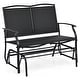 preview thumbnail 3 of 18, Costway Patio Glider Rocking Bench Double 2 Person Chair Loveseat - See Details