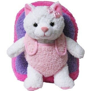 pink cat plush toy