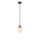Option Matte White / Black Antique Brass