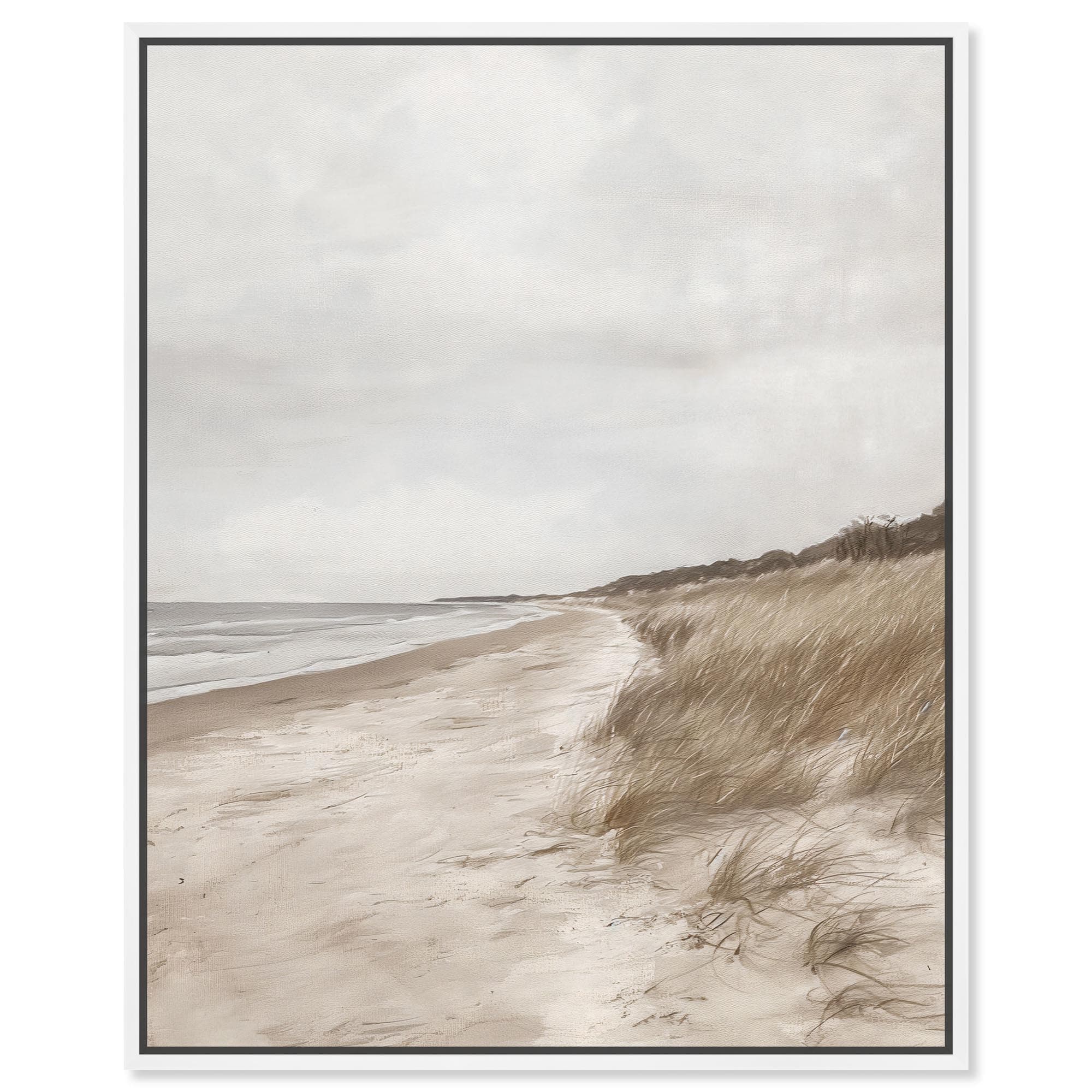 Coastal Calm Canvas by Art Remedy