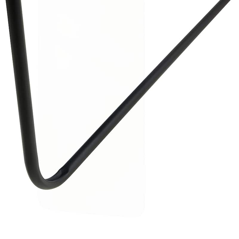 Stylish Full Length Solid Wood Mirror for Various Spaces - Grey