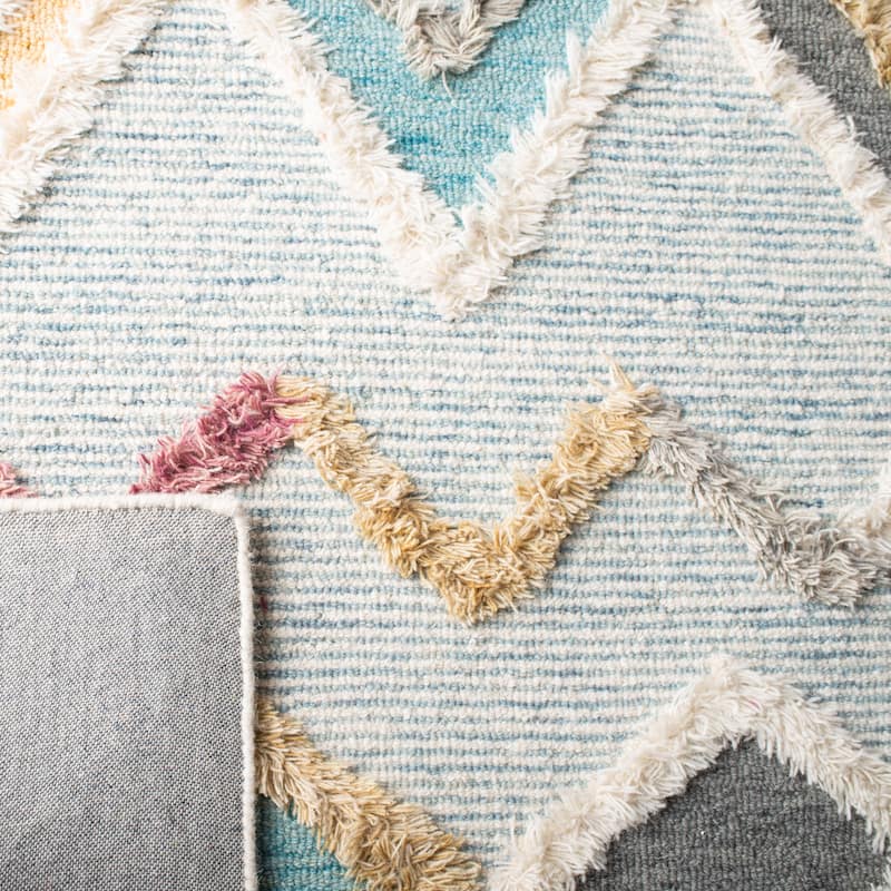 SAFAVIEH Handmade Kenya Kiara Modern Wool Rug