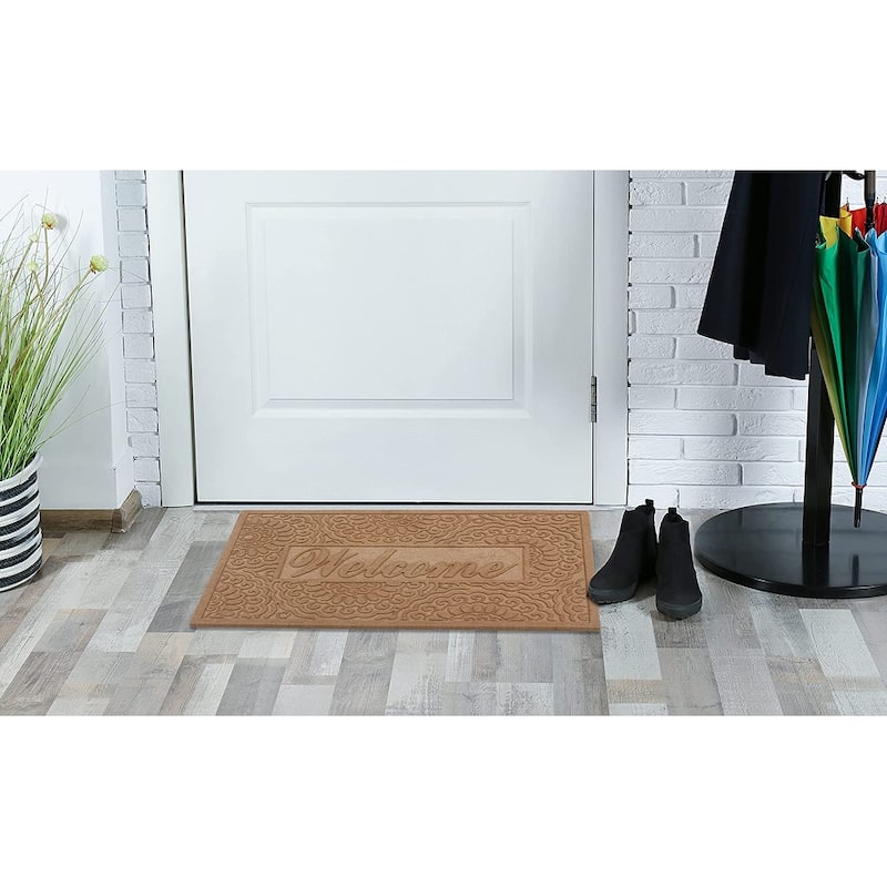 A1HC Water retainer Indoor/Outdoor Doormat, 24" x 36", Skid Resistant