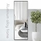 preview thumbnail 93 of 103, Aluminum Alloy Full Length Floor Mirror