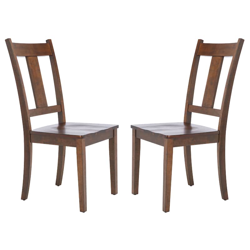 SAFAVIEH Mira Rustic Cafe Dining Chair - 18" W x 22" L x 40" H - 18Wx22Dx40H