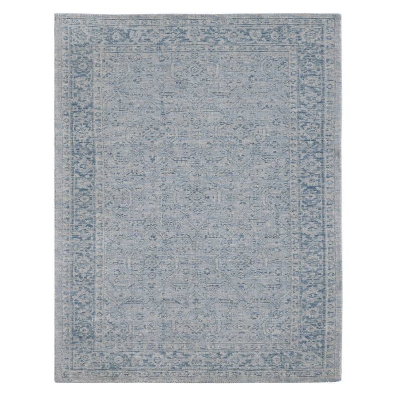 HomeRoots Medallion Traditional Rectangle Area Rug