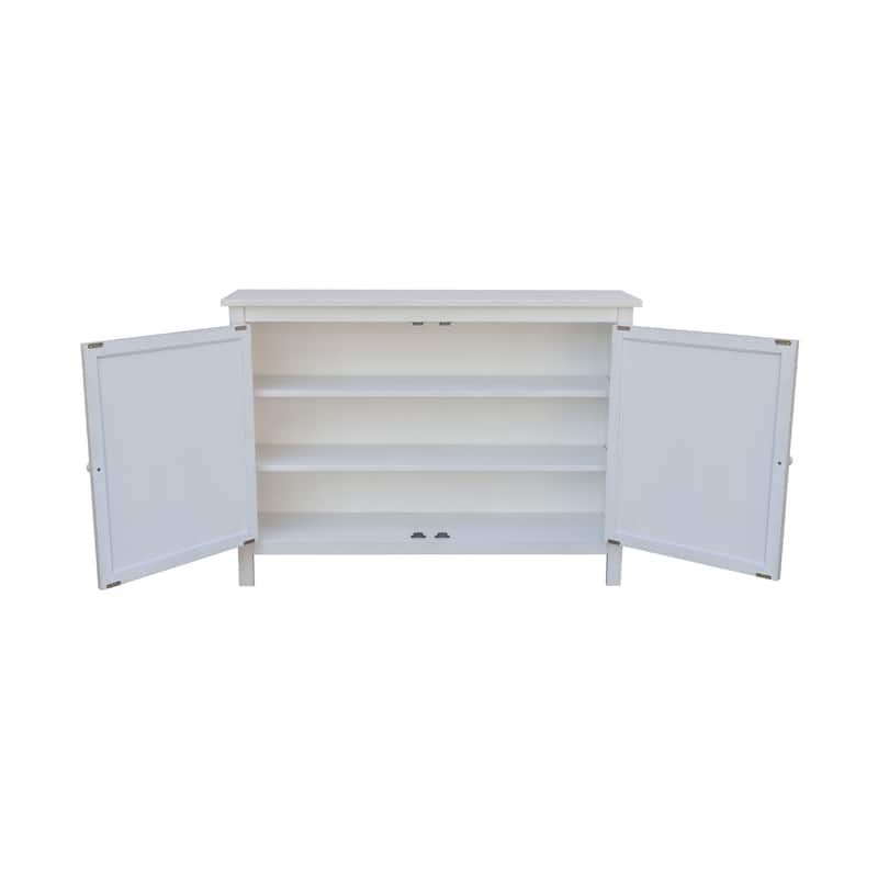 Solid Wood Storage Cabinet Cupboard