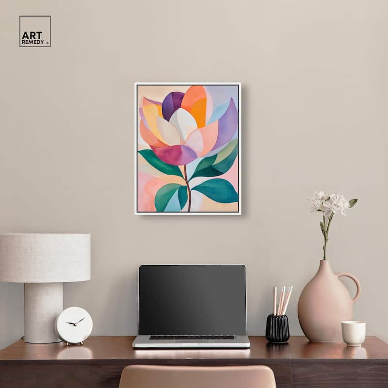 Magnolia in Color II Canvas by Art Remedy