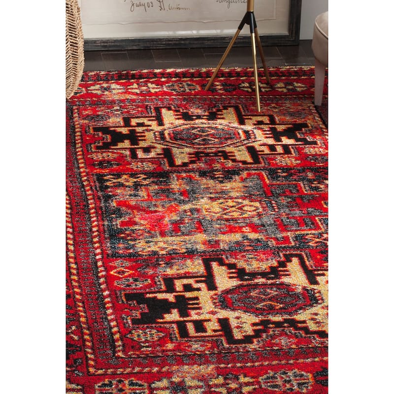 SAFAVIEH Vintage Hamadan Gody Oriental Distressed Rug