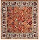 preview thumbnail 41 of 48, SAFAVIEH Savannah Wenda Boho Oriental Polyester Rug 7' Square - Orange - Square