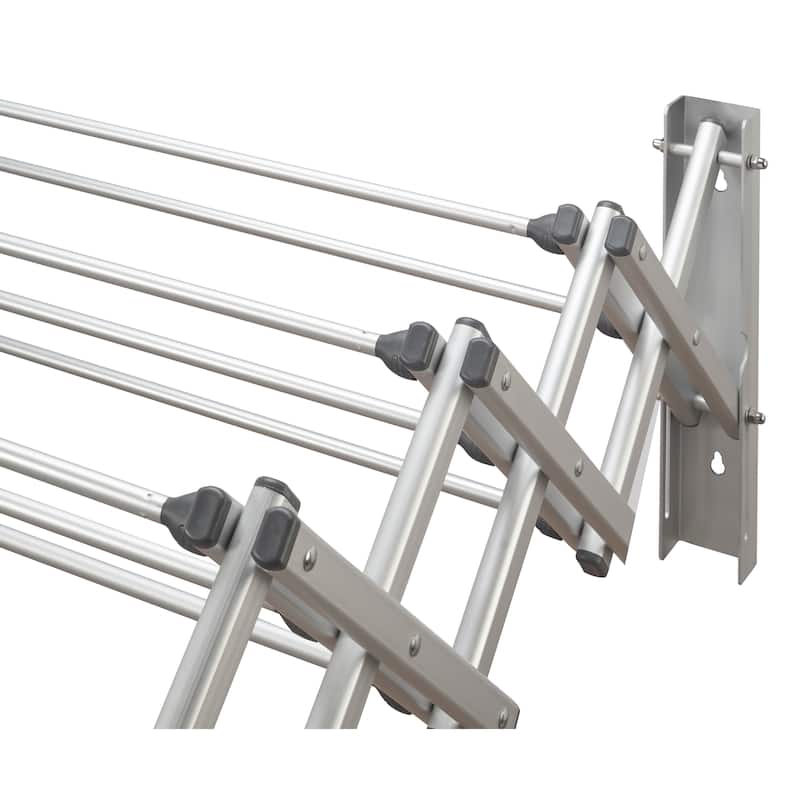 Laundry 360 Aluminum Collapsible Wall Drying Rack - 36"Wx 24"Dx 10"H
