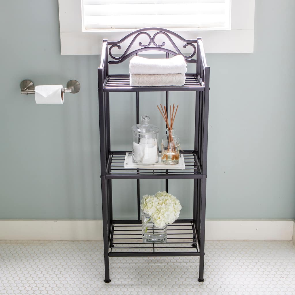 Juliette Bathroom Floor Shelf