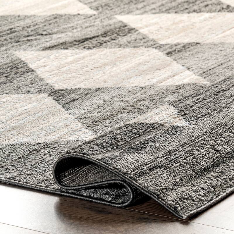 Nuloom Gianna Contemporary Geometric Checker Tile Area Rug