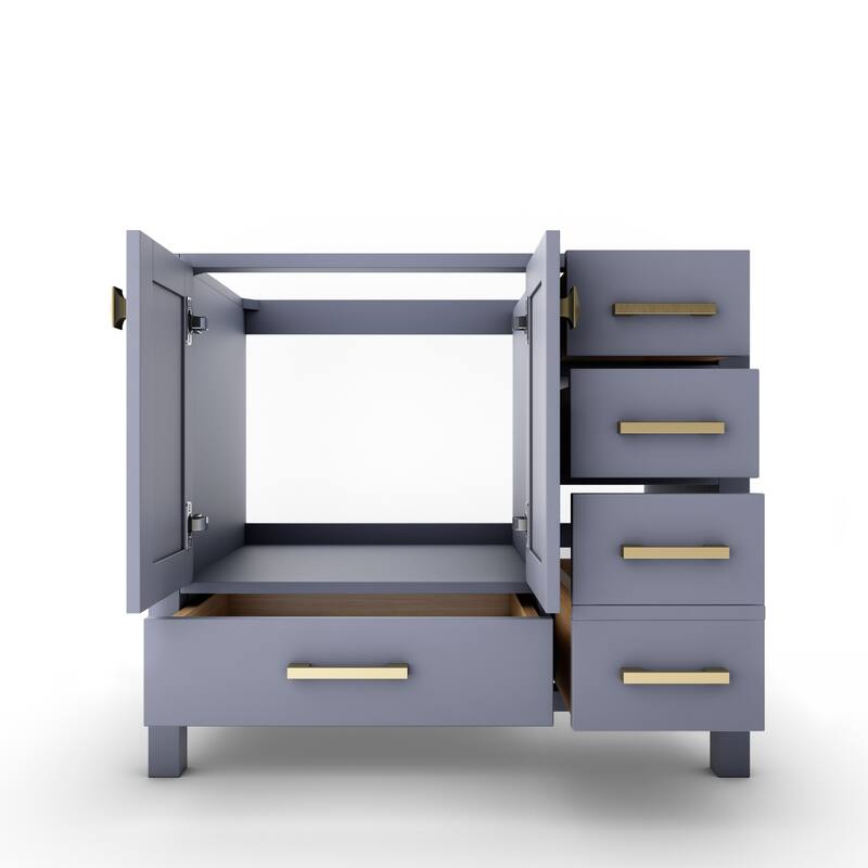 Yamyam 35" Single Bathroom Vanity Base Only