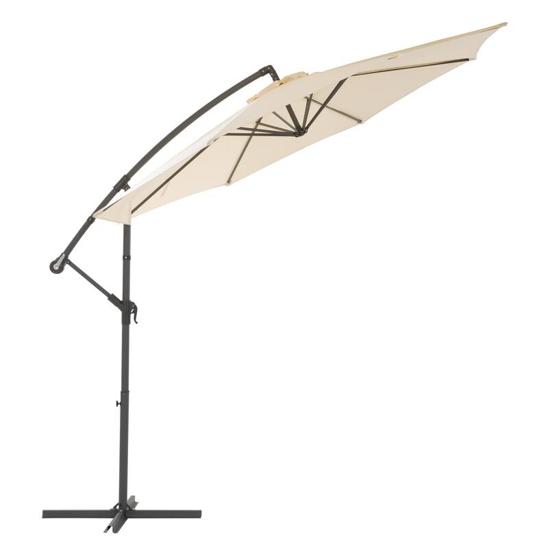 9.5ft Tilting Offset Patio Umbrella