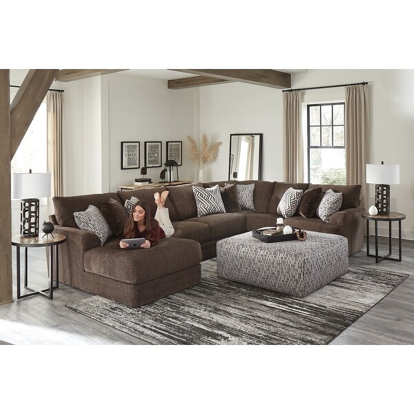 Fabric sectional with chaise cheap