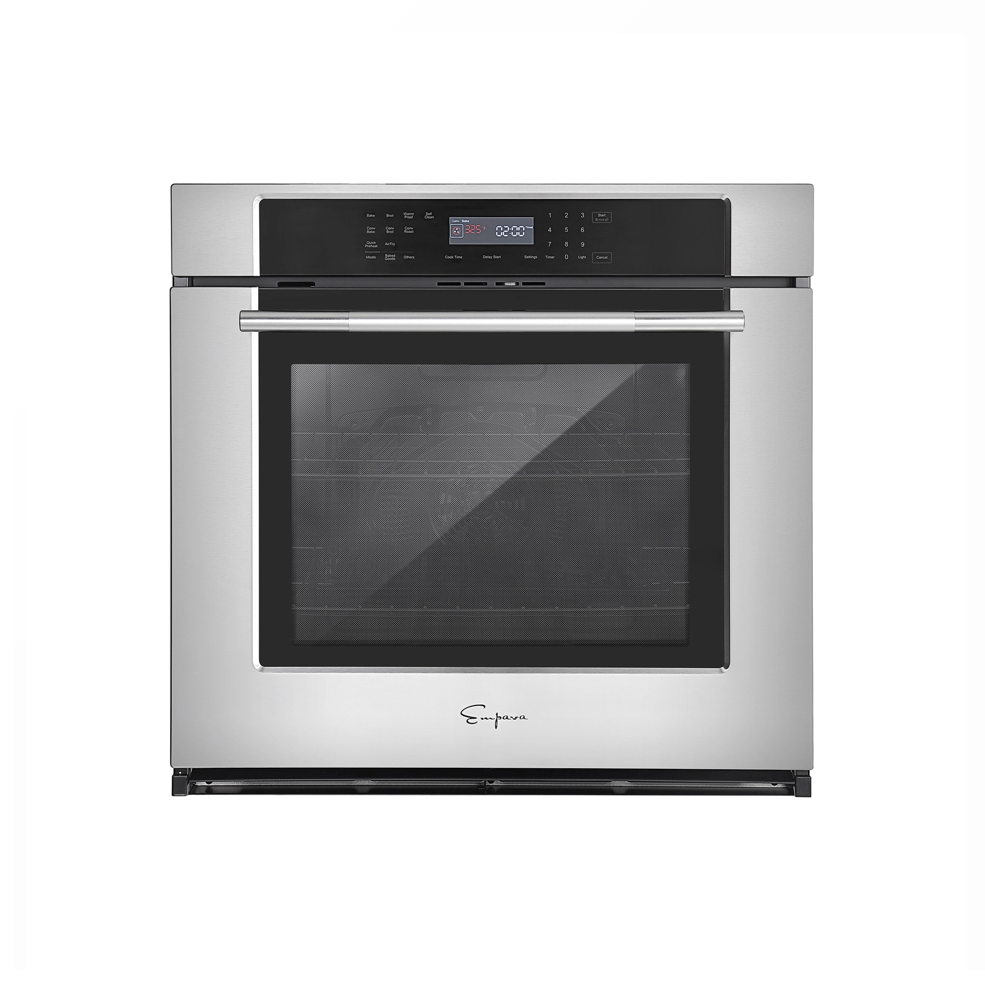 Empava 30-inch Electric Single Wall Oven Air Fryer with Self-cleaning Convection Fan
