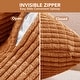 preview thumbnail 17 of 90, Deconovo Throw Pillow Covers, Corduroy Striped Decorative Covers, Set of 4