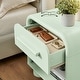 preview thumbnail 11 of 28, Bellamy Curved 1-Drawer Nightstand