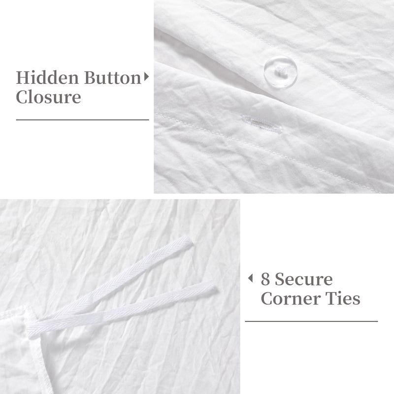 Super Soft 3Pcs Duvet Cover Set, with 1 Duvet Cover with 2 Pillow Shams
