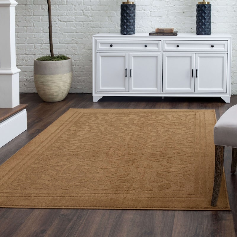 Mohawk Home Wellington Botanical Machine Washable Area Rug