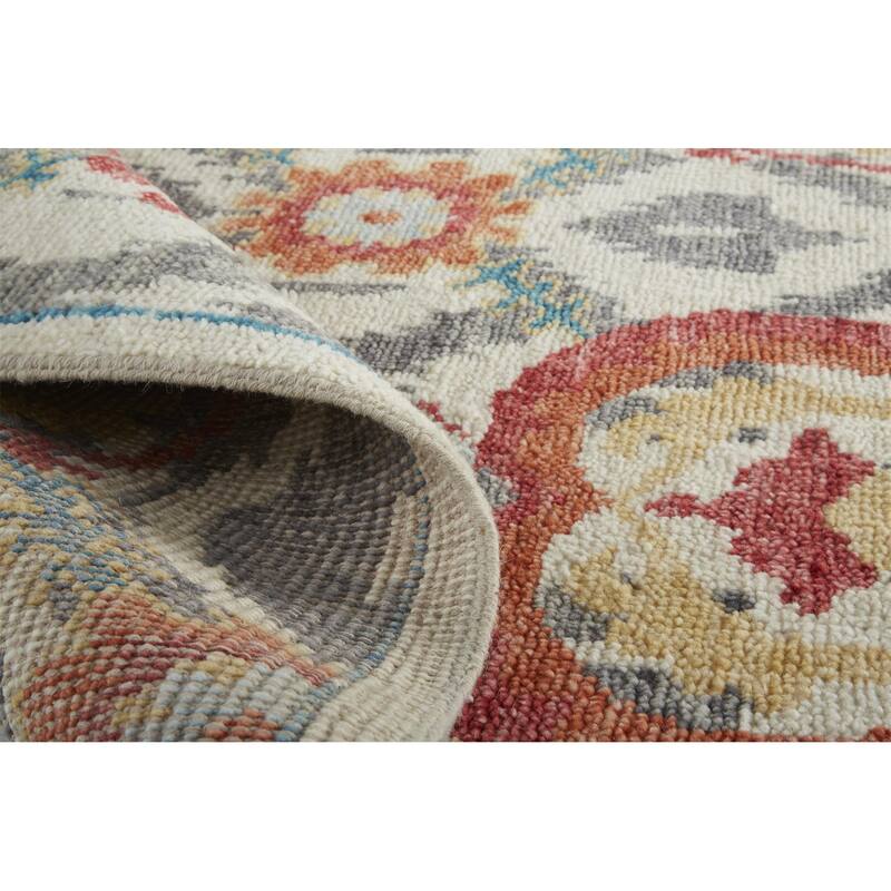 Yuzi Floral Stain Resistant Soft Area Rug By HomeRoots - 2' x 3'